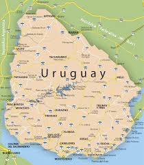 Mapa de Uruguay